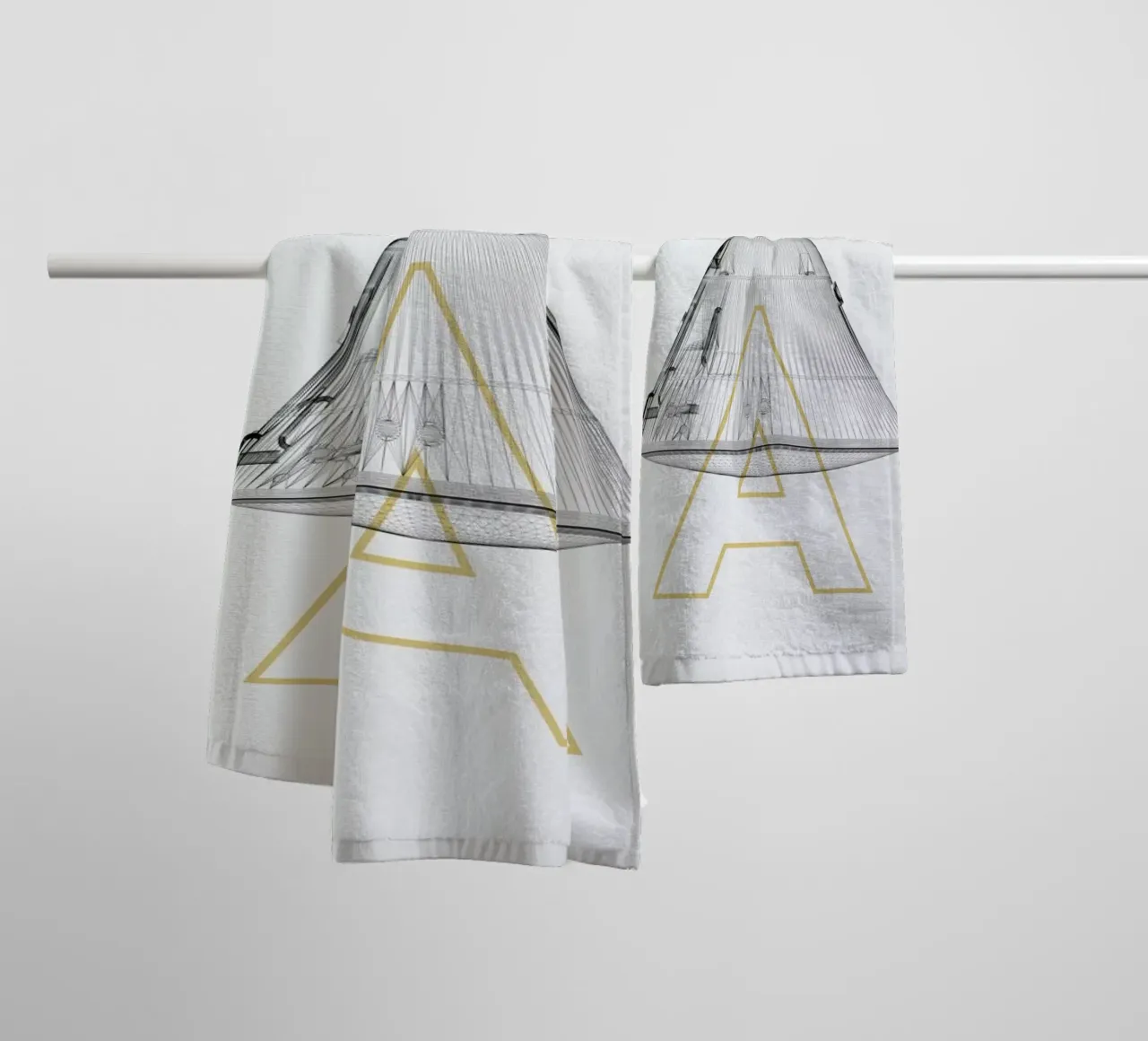 Apollo 11 2 asciugamano da bagno da Marc Schulthess