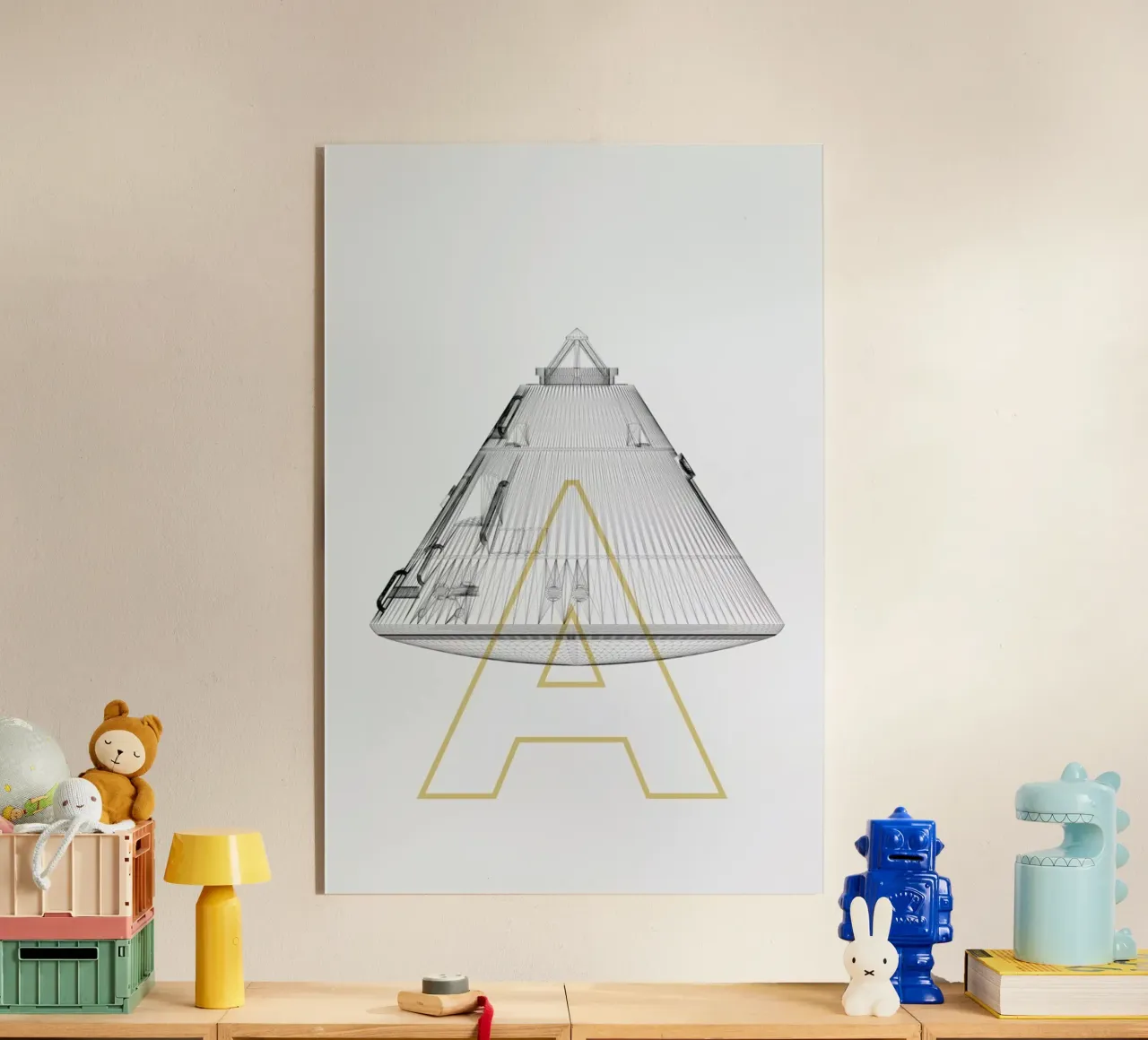 Apollo 11 2 plexiglass da Marc Schulthess