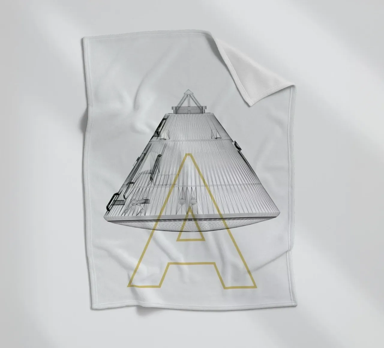 Apollo 11 2 coperta in pile da Marc Schulthess