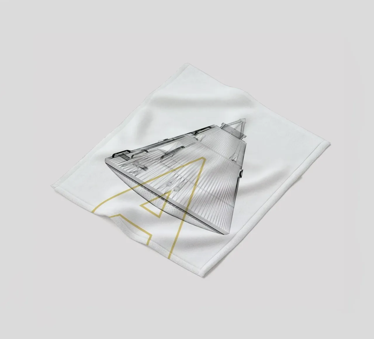 Apollo 11 2 coperta in pile da Marc Schulthess