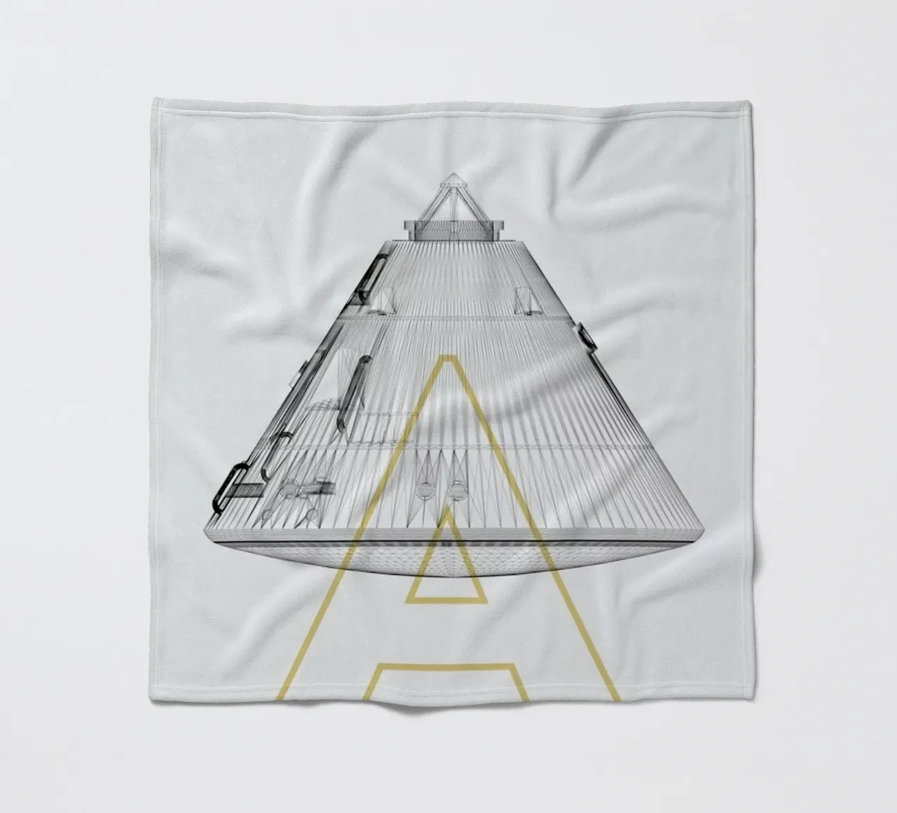 Apollo 11 2 coperta in pile da Marc Schulthess