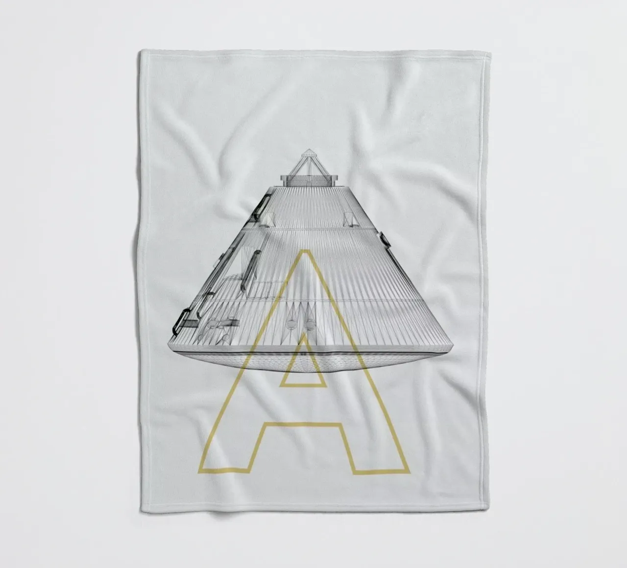 Apollo 11 2 coperta in pile da Marc Schulthess