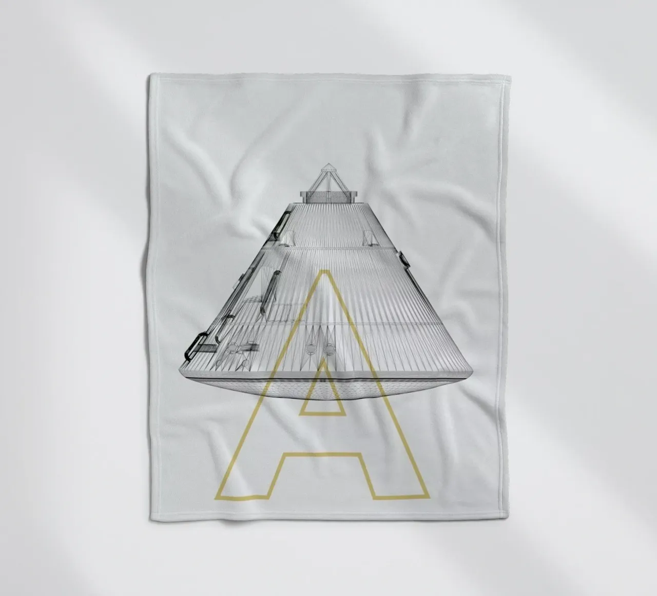 Apollo 11 2 coperta in pile da Marc Schulthess