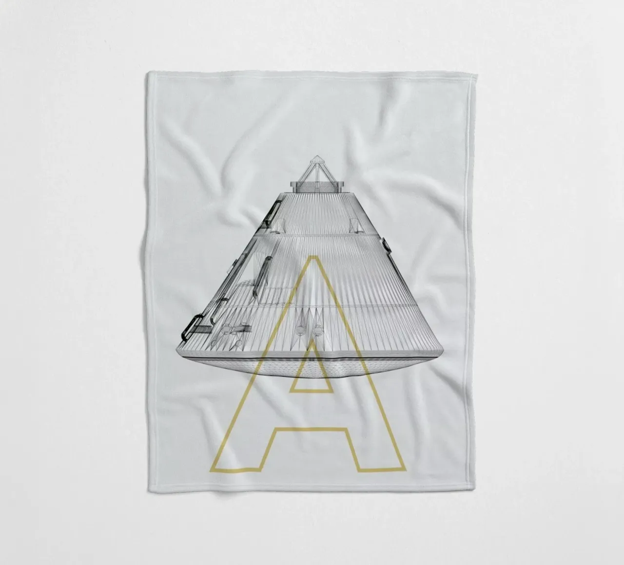 Apollo 11 2 coperta in pile da Marc Schulthess