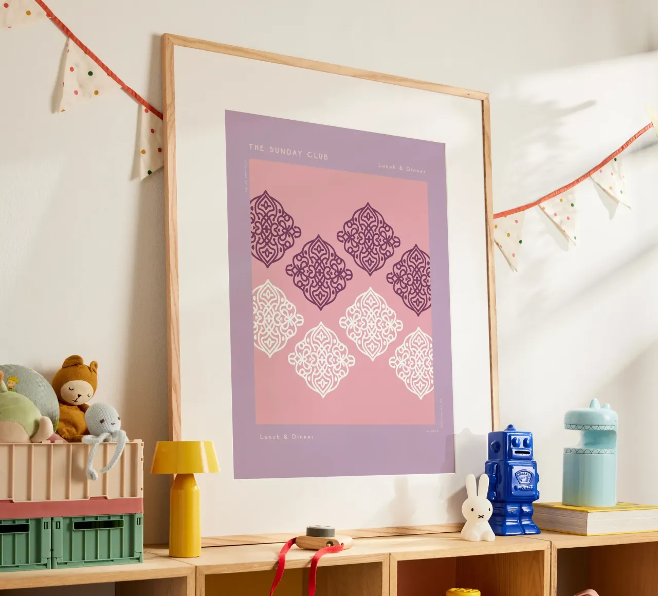 The Sunday Club No 14 poster da treechild