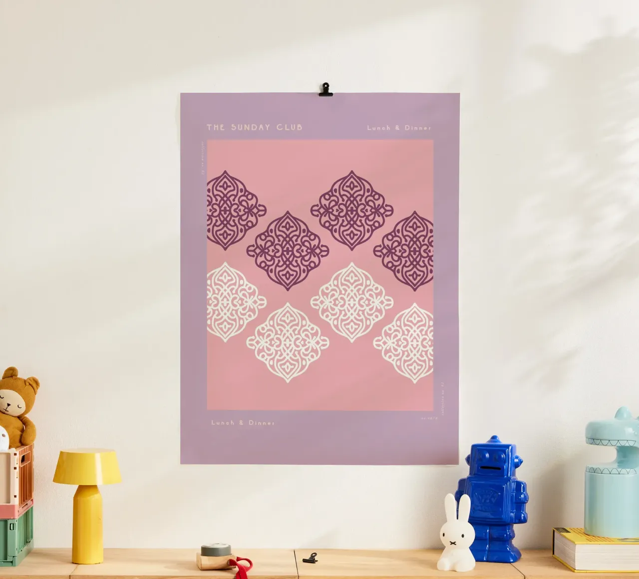 The Sunday Club No 14 poster da treechild