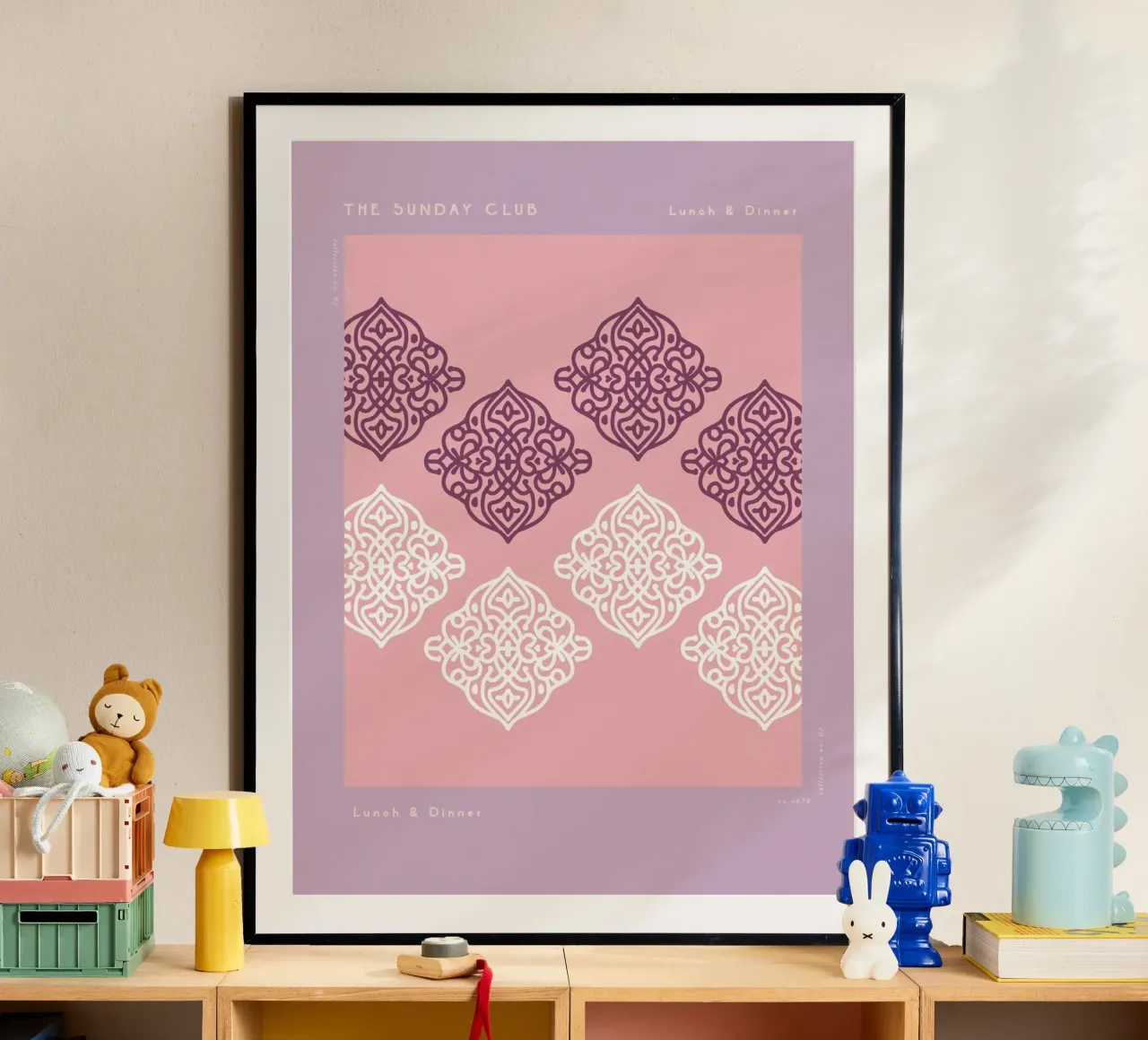 The Sunday Club No 14 poster da treechild