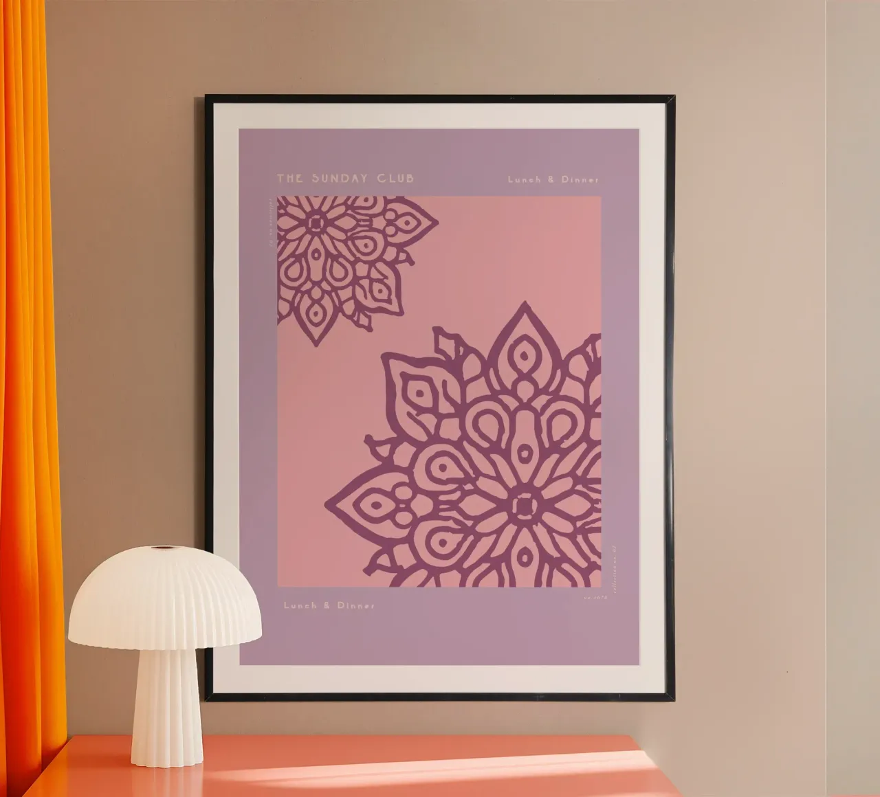 The Sunday Club No 13 poster da treechild