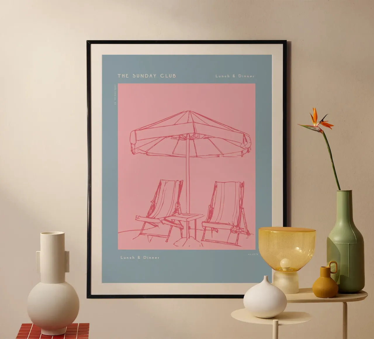 The Sunday Club No 12 poster da treechild
