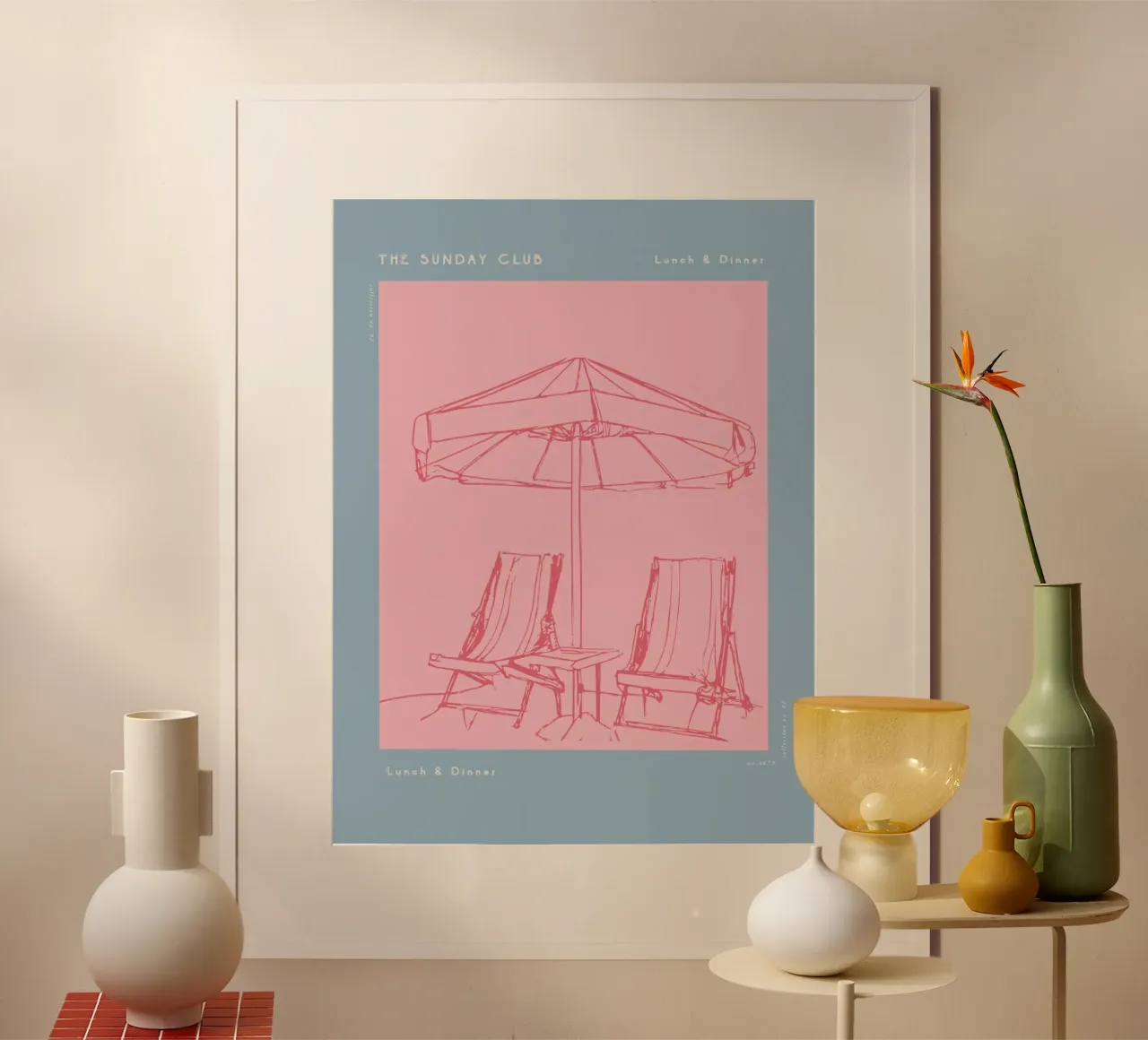 The Sunday Club No 12 poster da treechild