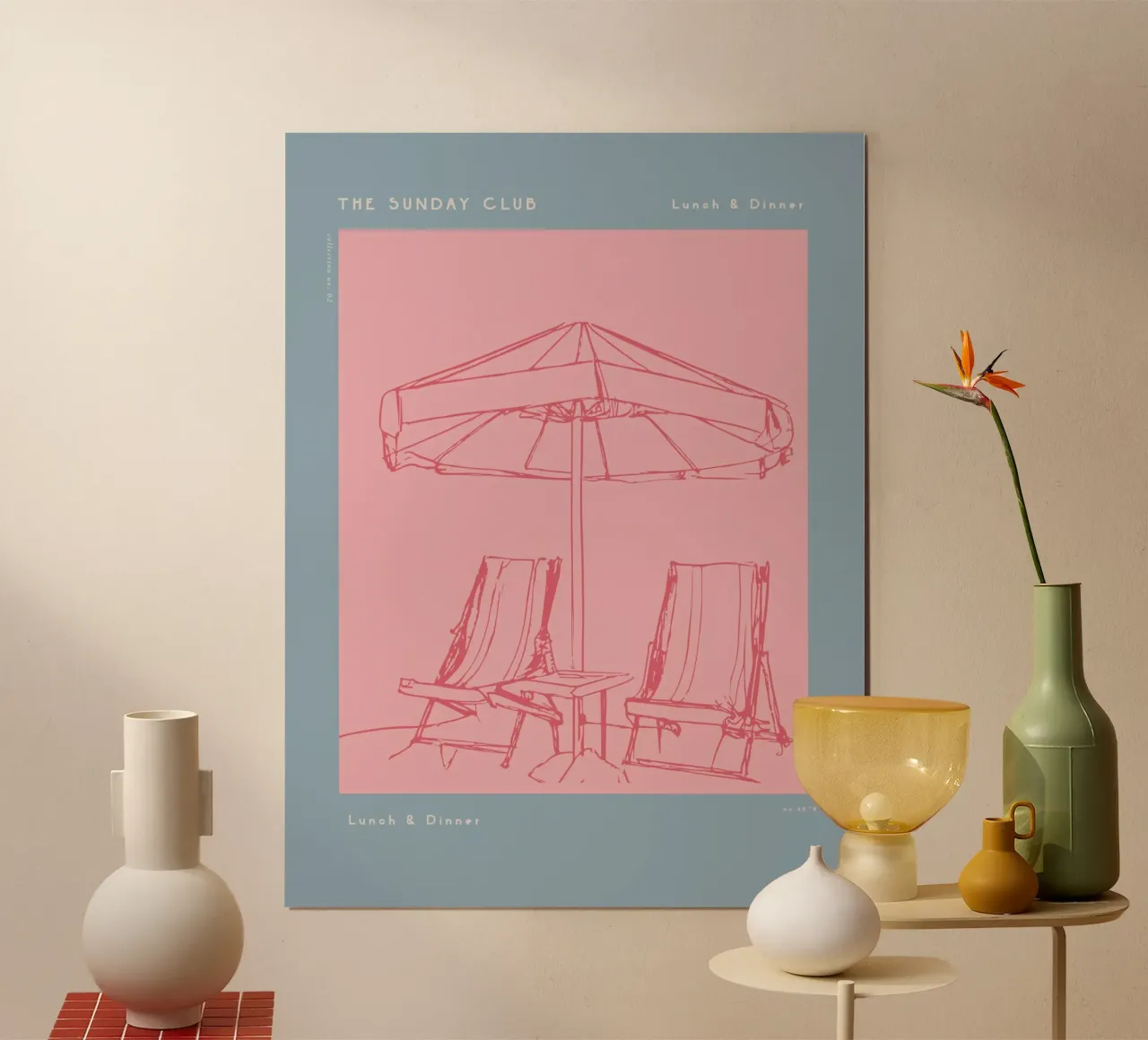 The Sunday Club No 12 poster da treechild
