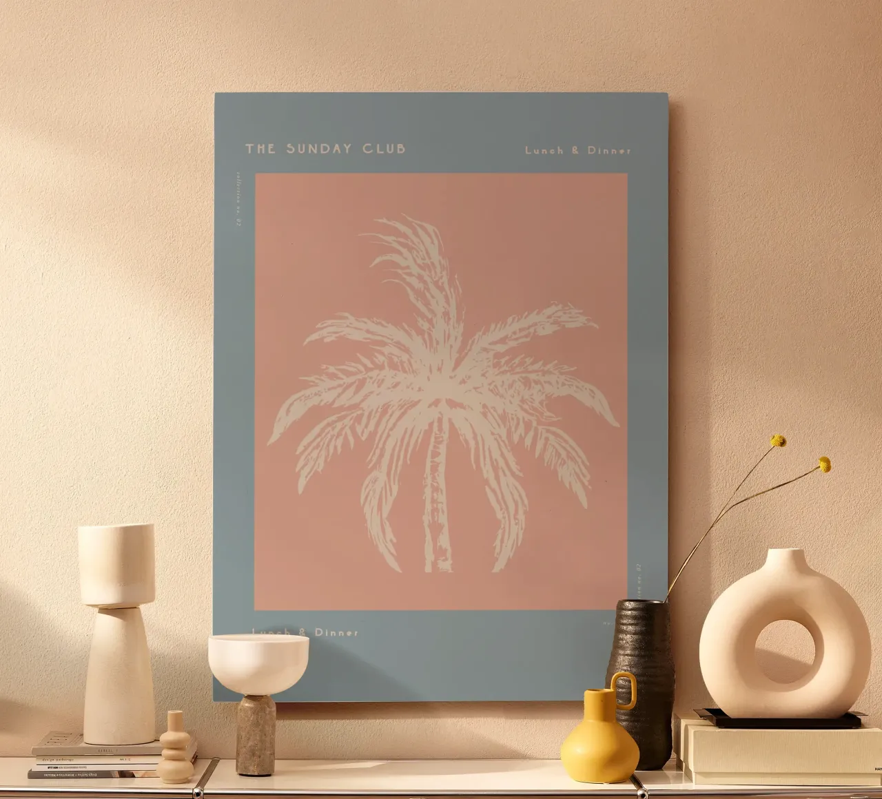 The Sunday Club No 8 alluminio dibond da treechild