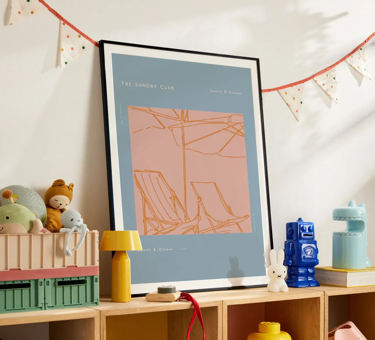 The Sunday Club No 6 poster da treechild