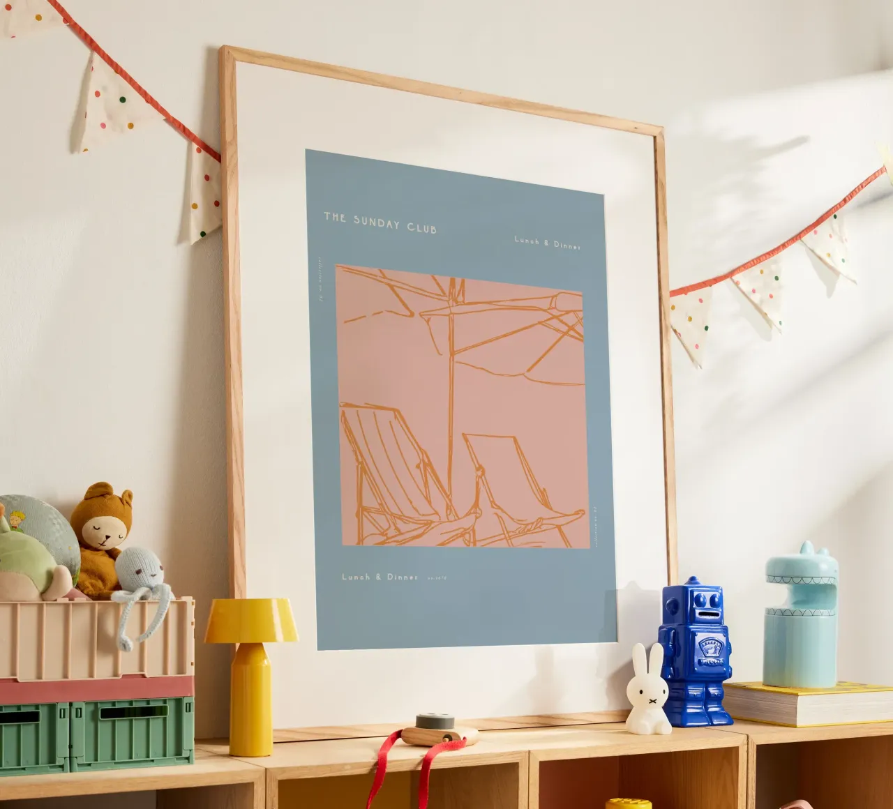 The Sunday Club No 6 poster da treechild
