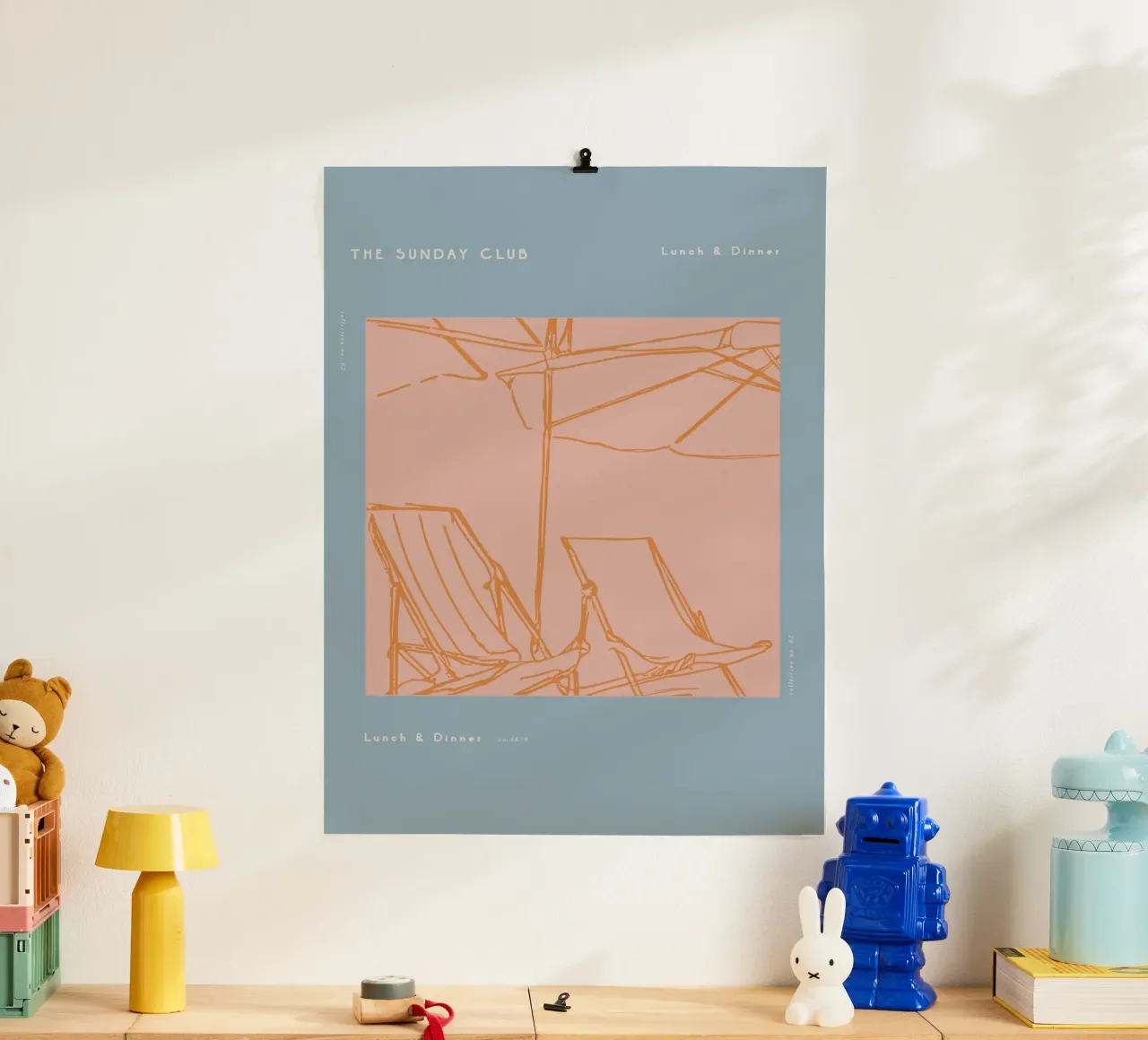 The Sunday Club No 6 poster da treechild