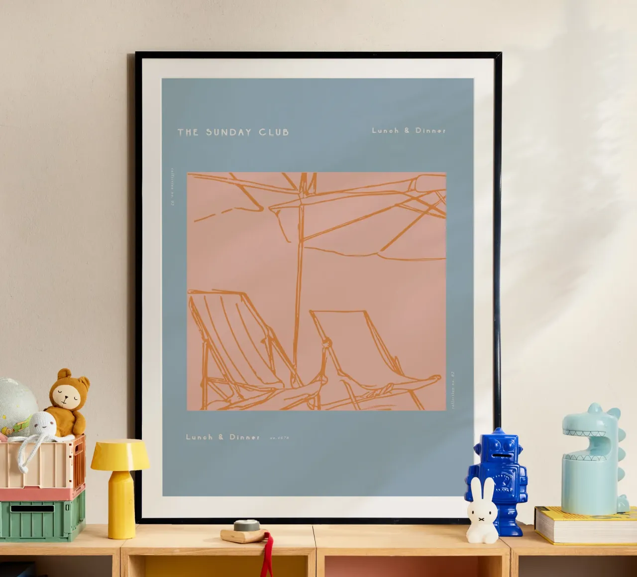 The Sunday Club No 6 poster da treechild