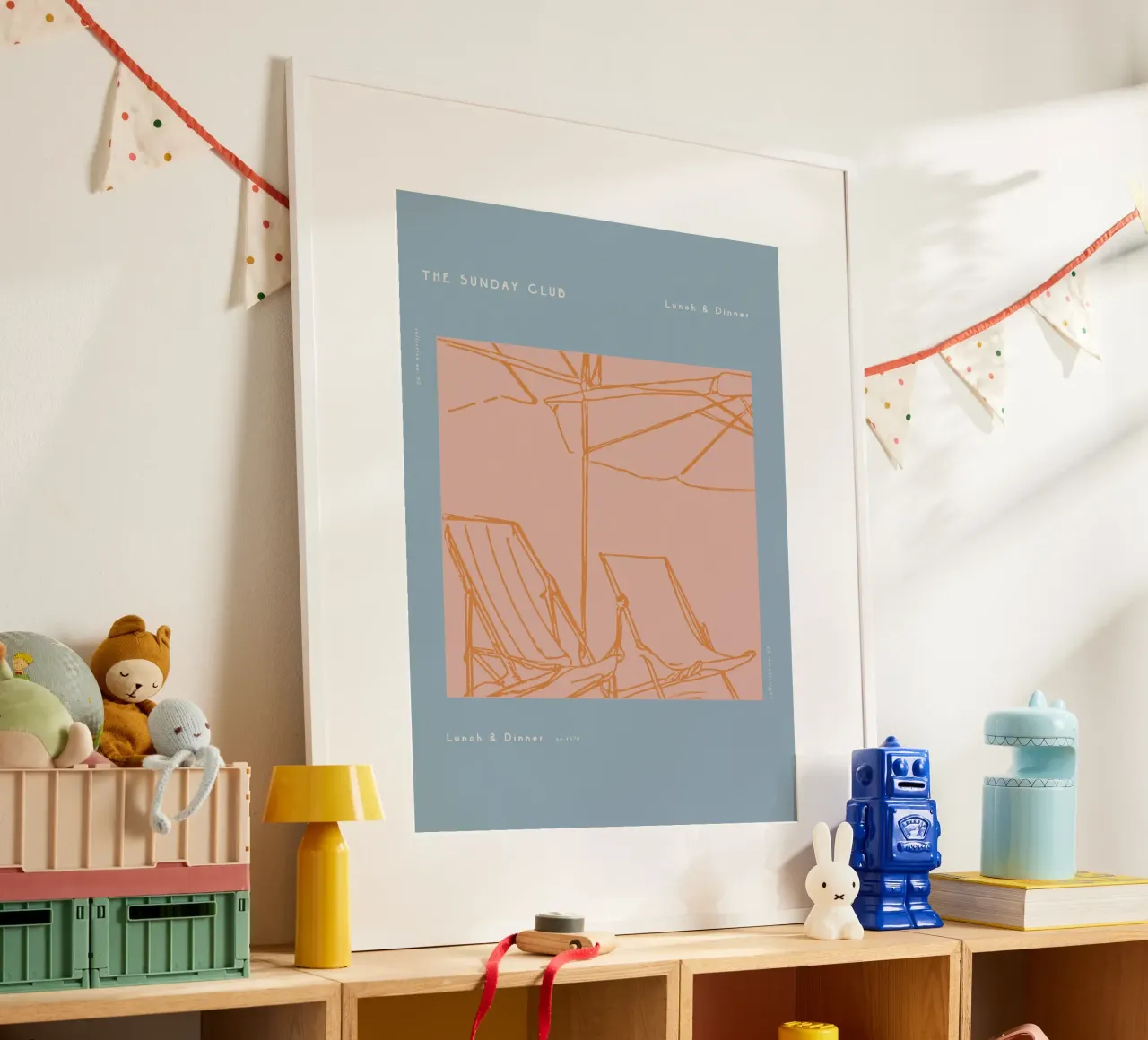 The Sunday Club No 6 poster da treechild