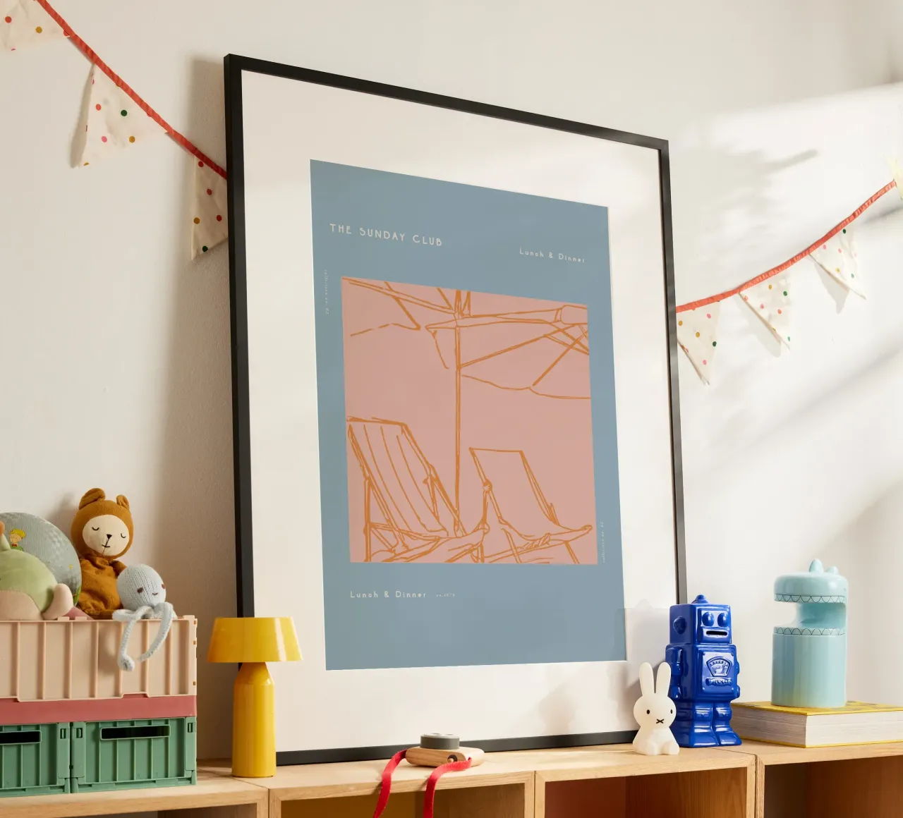 The Sunday Club No 6 poster da treechild
