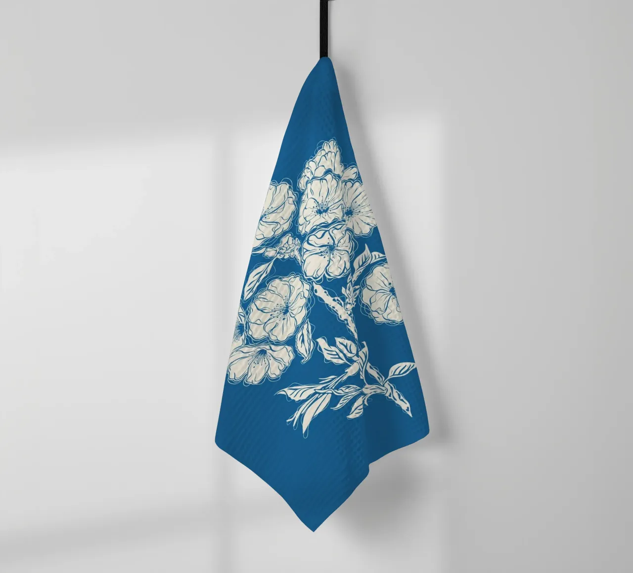 Fiori di ciliegio canovaccio da cucina da Stella-Illustrations