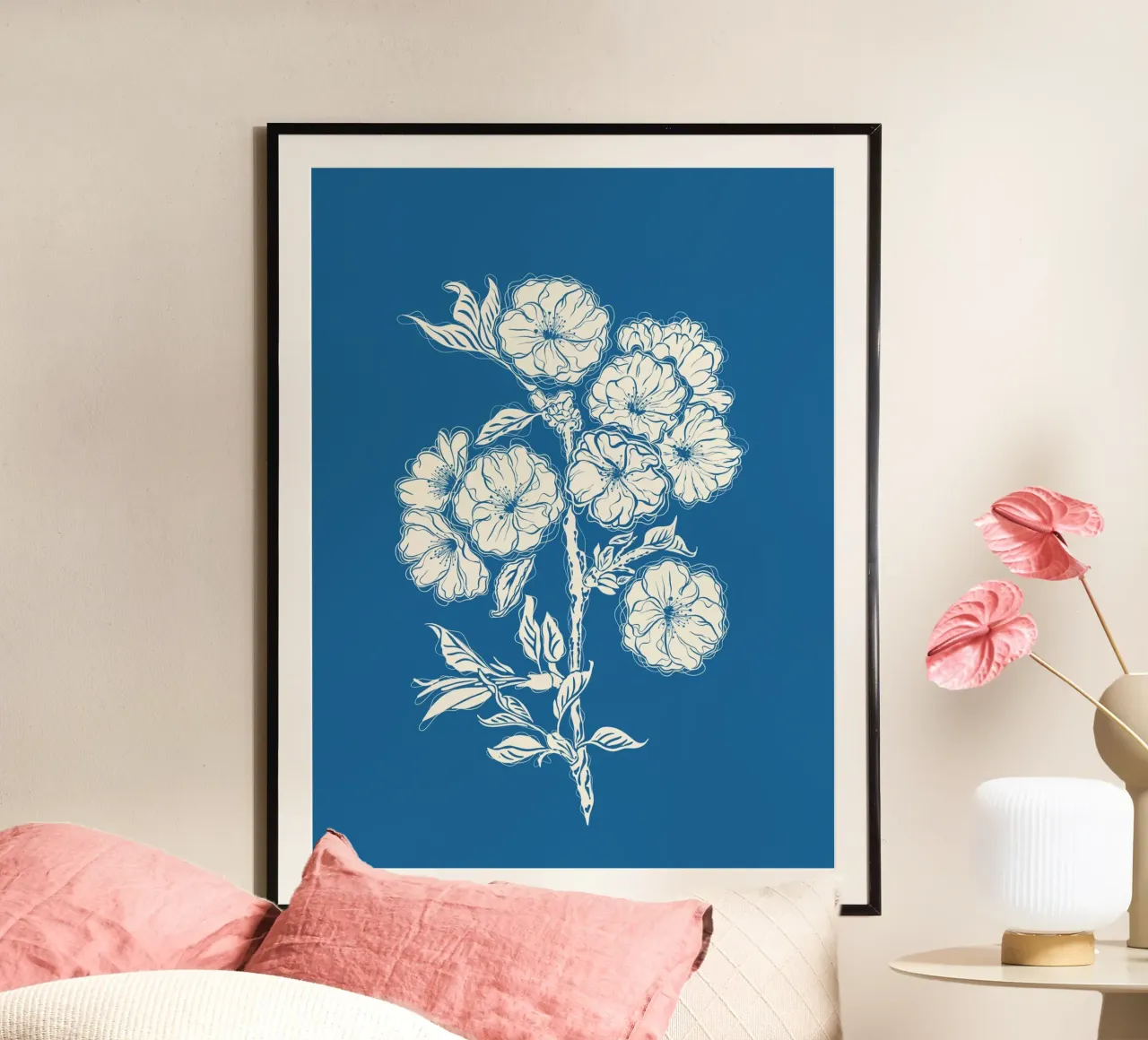 Fiori di ciliegio carta hahnemühle da Stella-Illustrations