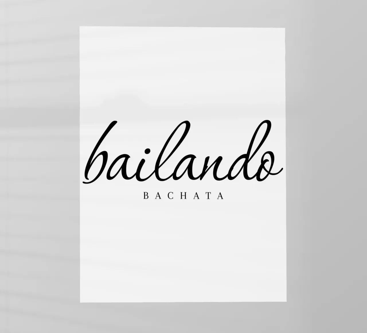 Bailando Bachata II pellicola backlit da Bureau Purpur