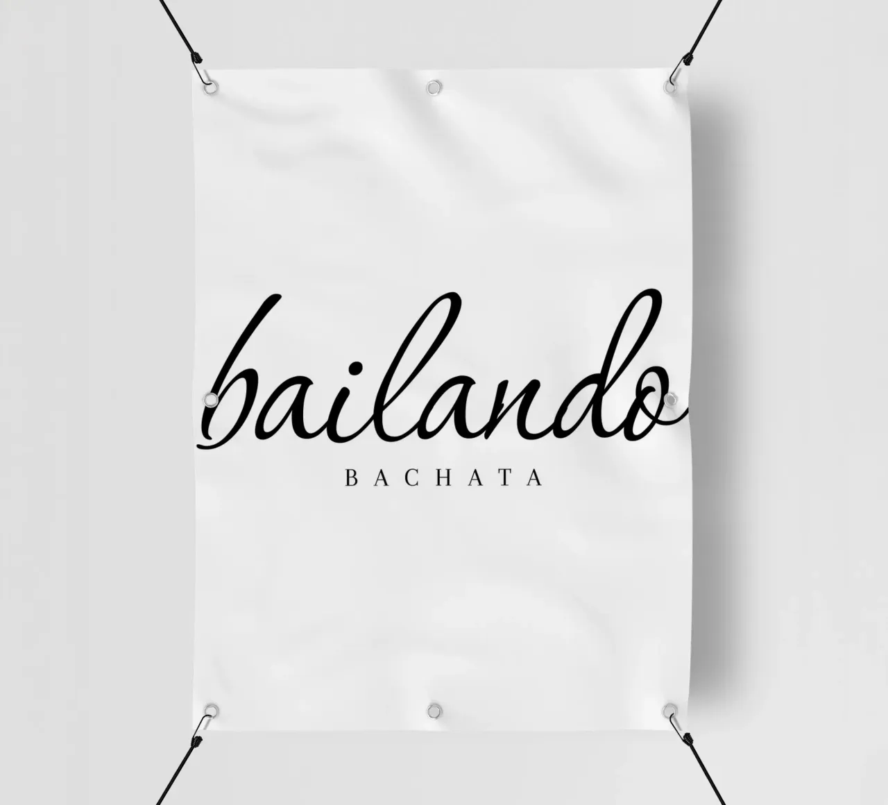 Bailando Bachata II telo in pvc da Bureau Purpur