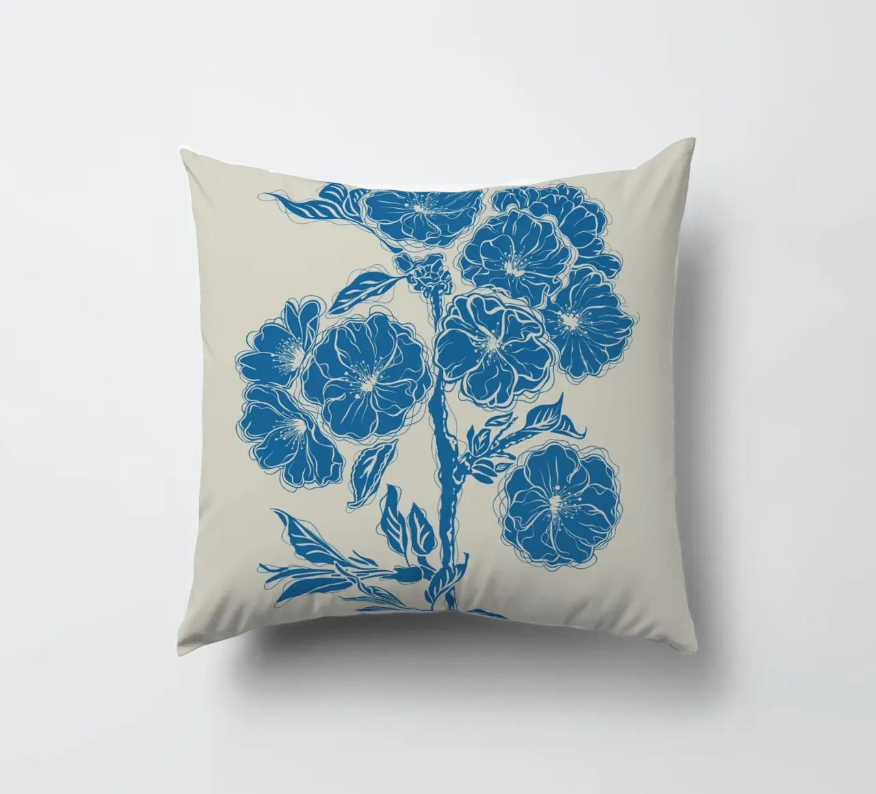 Fiori di ciliegio cuscino da Stella-Illustrations