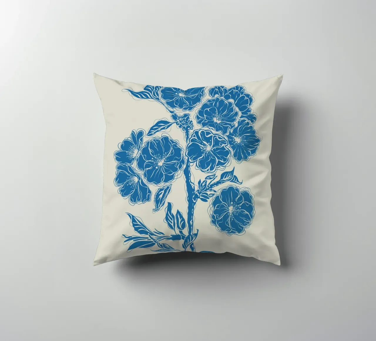 Fiori di ciliegio cuscino da Stella-Illustrations