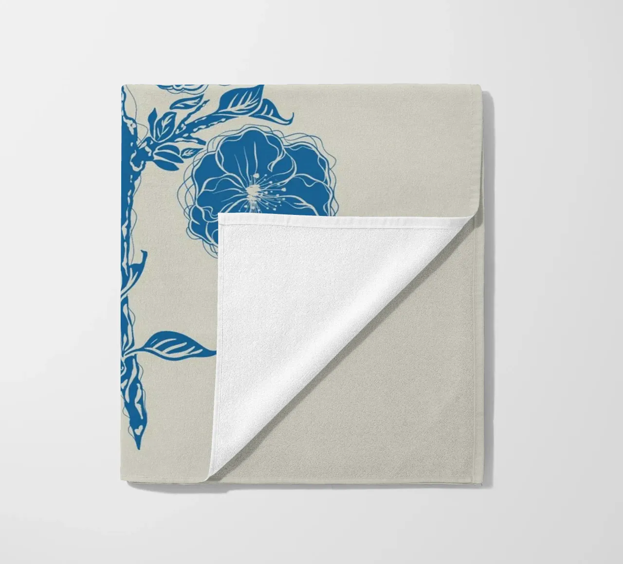 Fiori di ciliegio telo mare da Stella-Illustrations