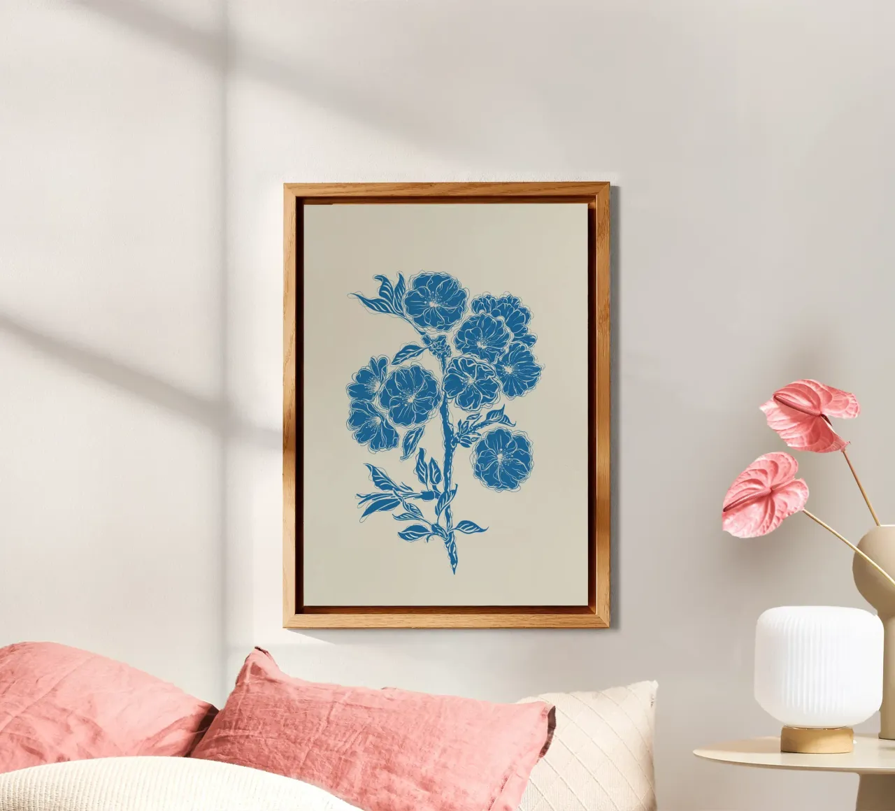 Fiori di ciliegio alluminio dibond da Stella-Illustrations