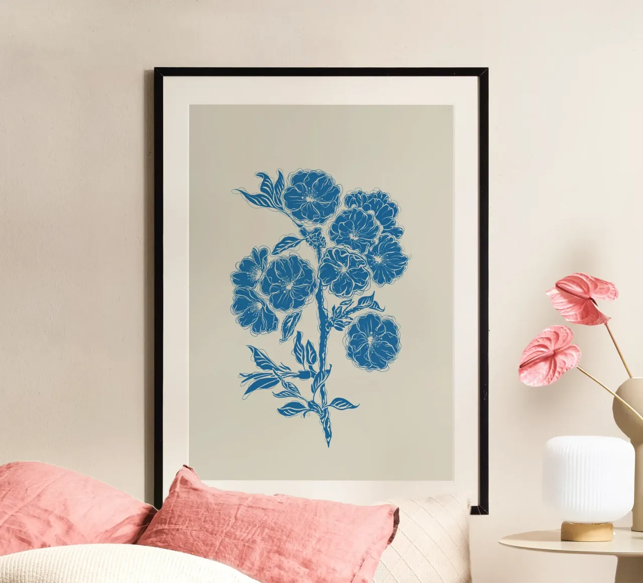 Fiori di ciliegio carta hahnemühle da Stella-Illustrations