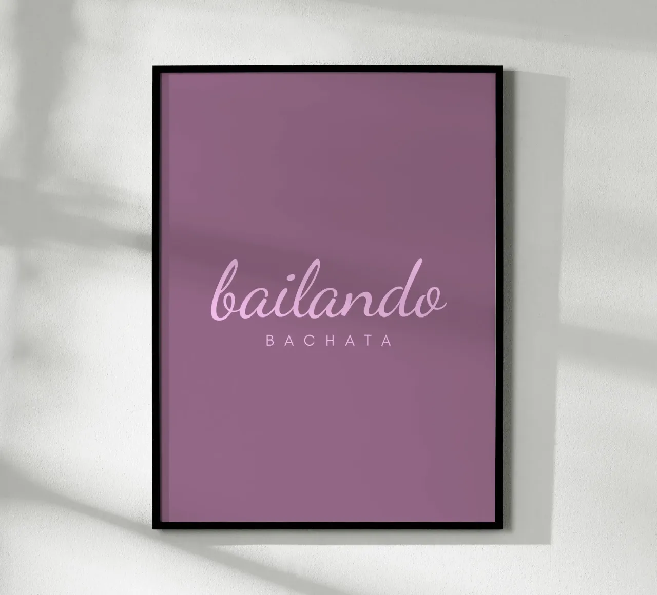Bailando Bachata IV carta hahnemühle da Bureau Purpur