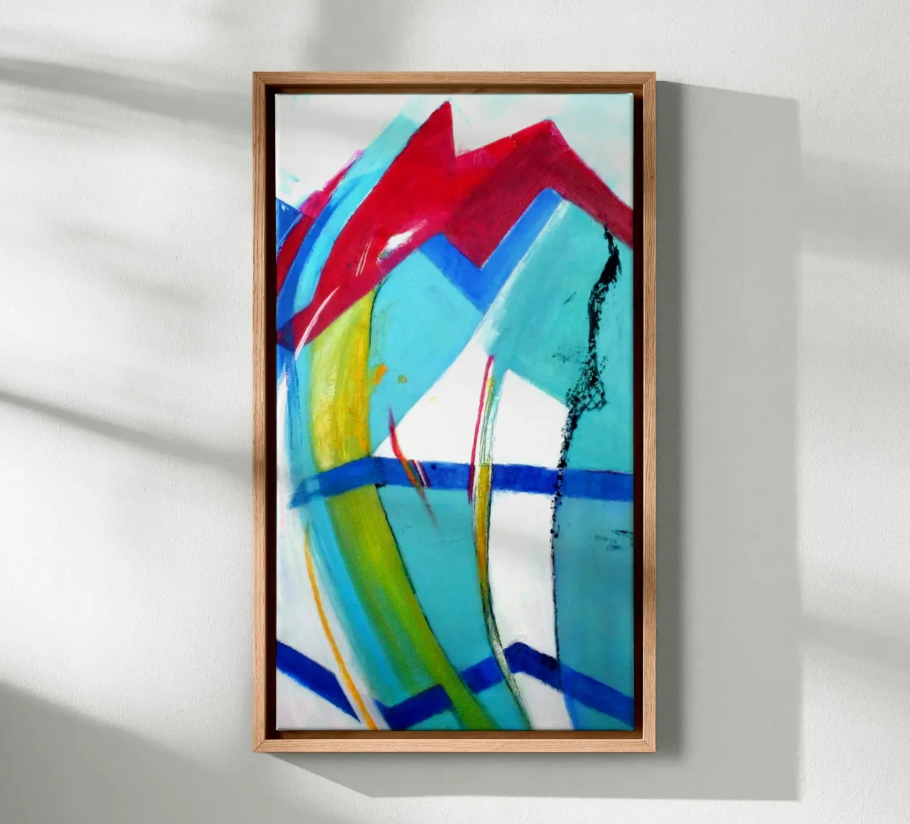 Orte 3 canvas by Anita Gewald