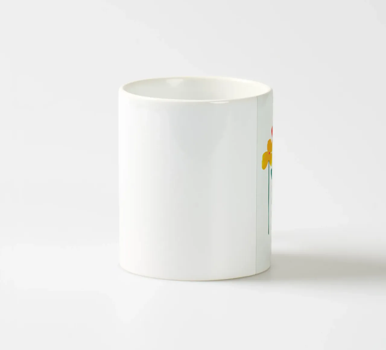 Little Flowers tazza in ceramica da Kubistika