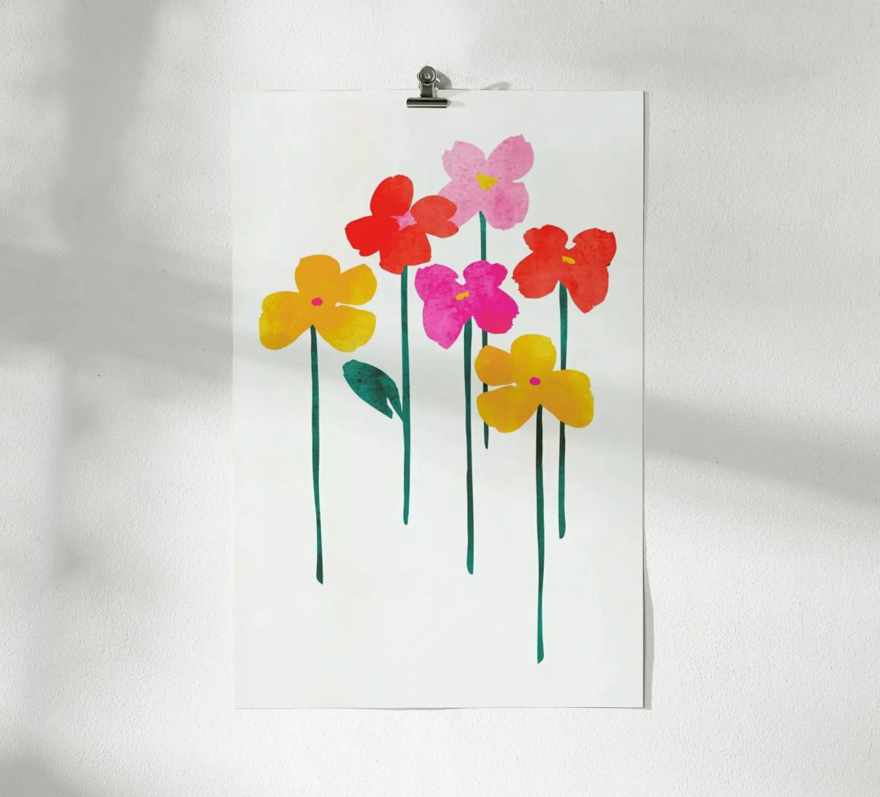Little Flowers Poster von Kubistika
