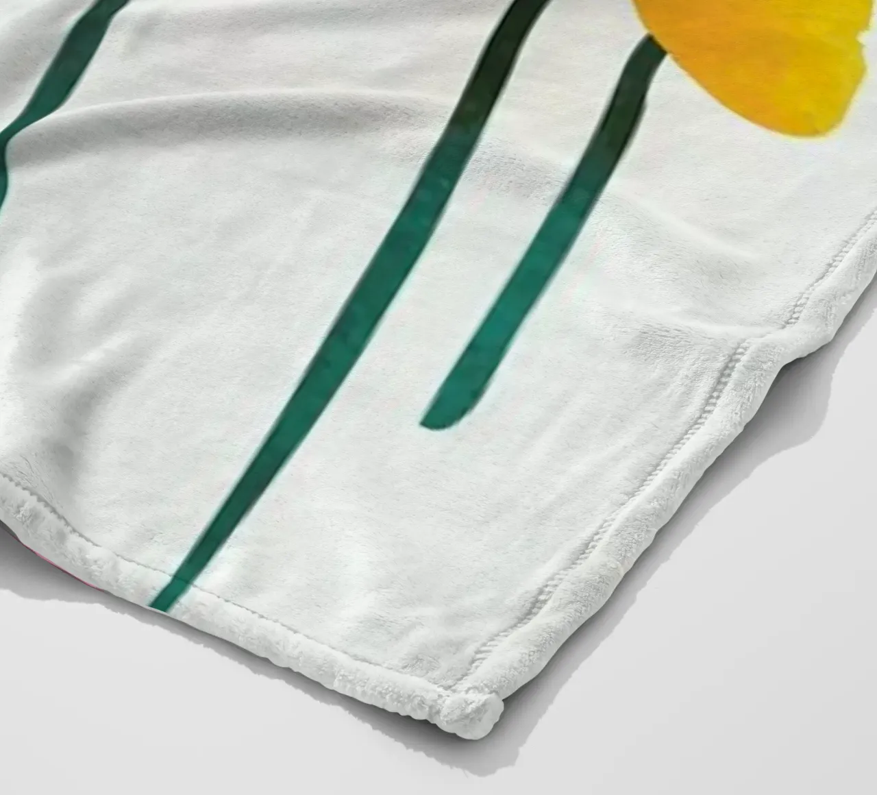 Little Flowers fleece blanket by Kubistika