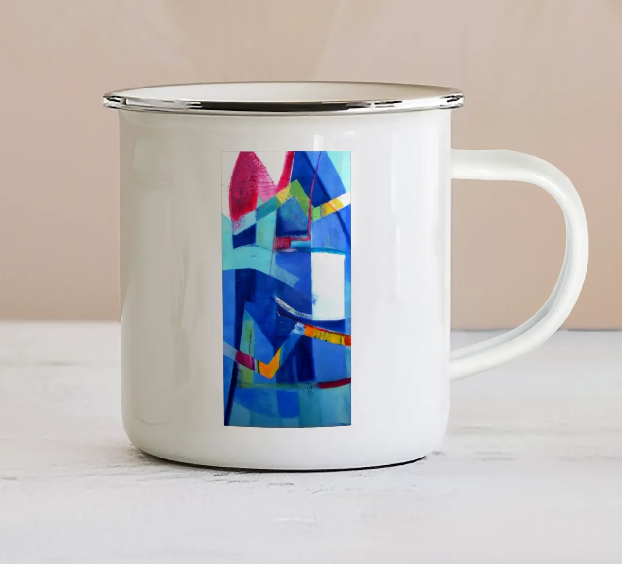 Orte 4 tazza in smalto da Anita Gewald
