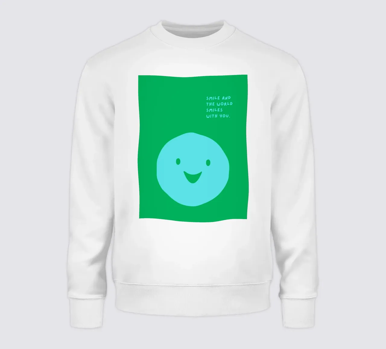 Smile and the world smiles with you felpa da Ohkimiko