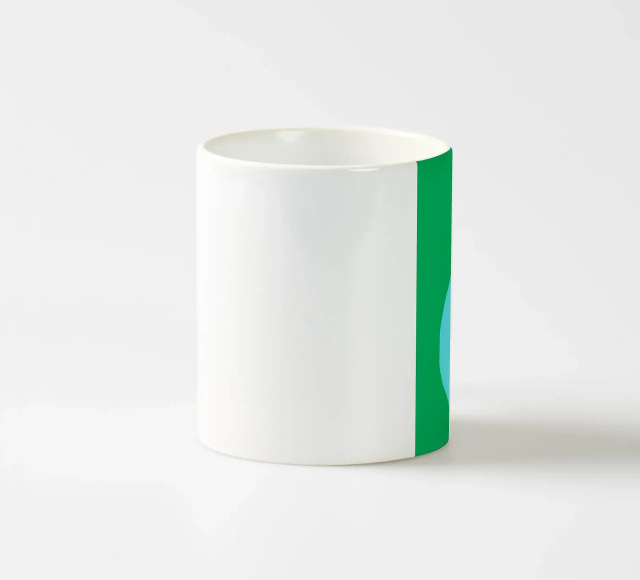 Smile and the world smiles with you tazza in ceramica da Ohkimiko