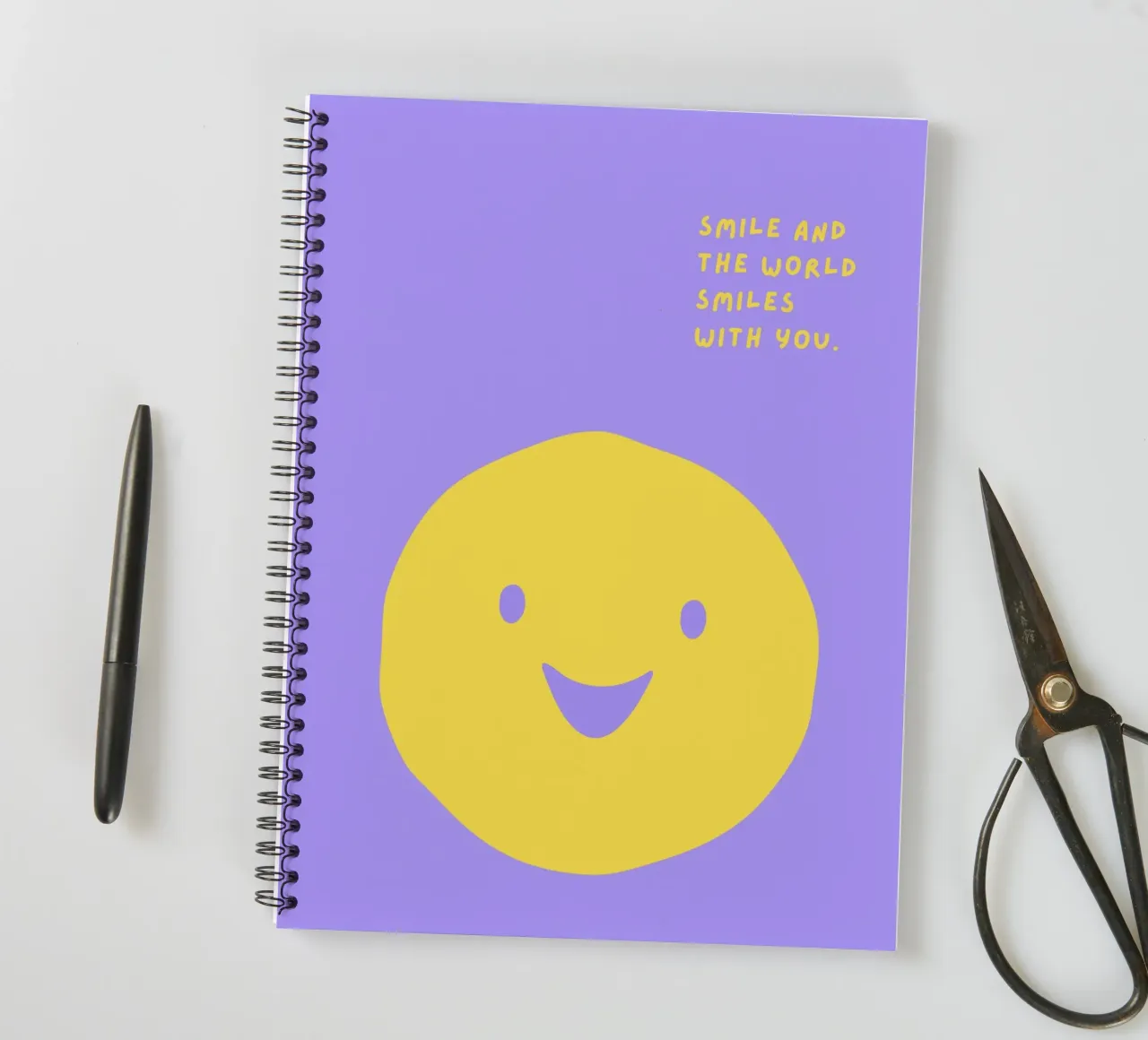 Smile and the world smiles with you diario ad anelli da Ohkimiko