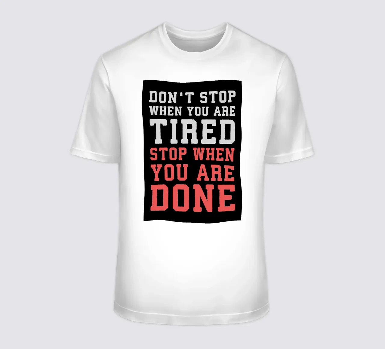 No Excuses Lets Go t-shirt by Aara