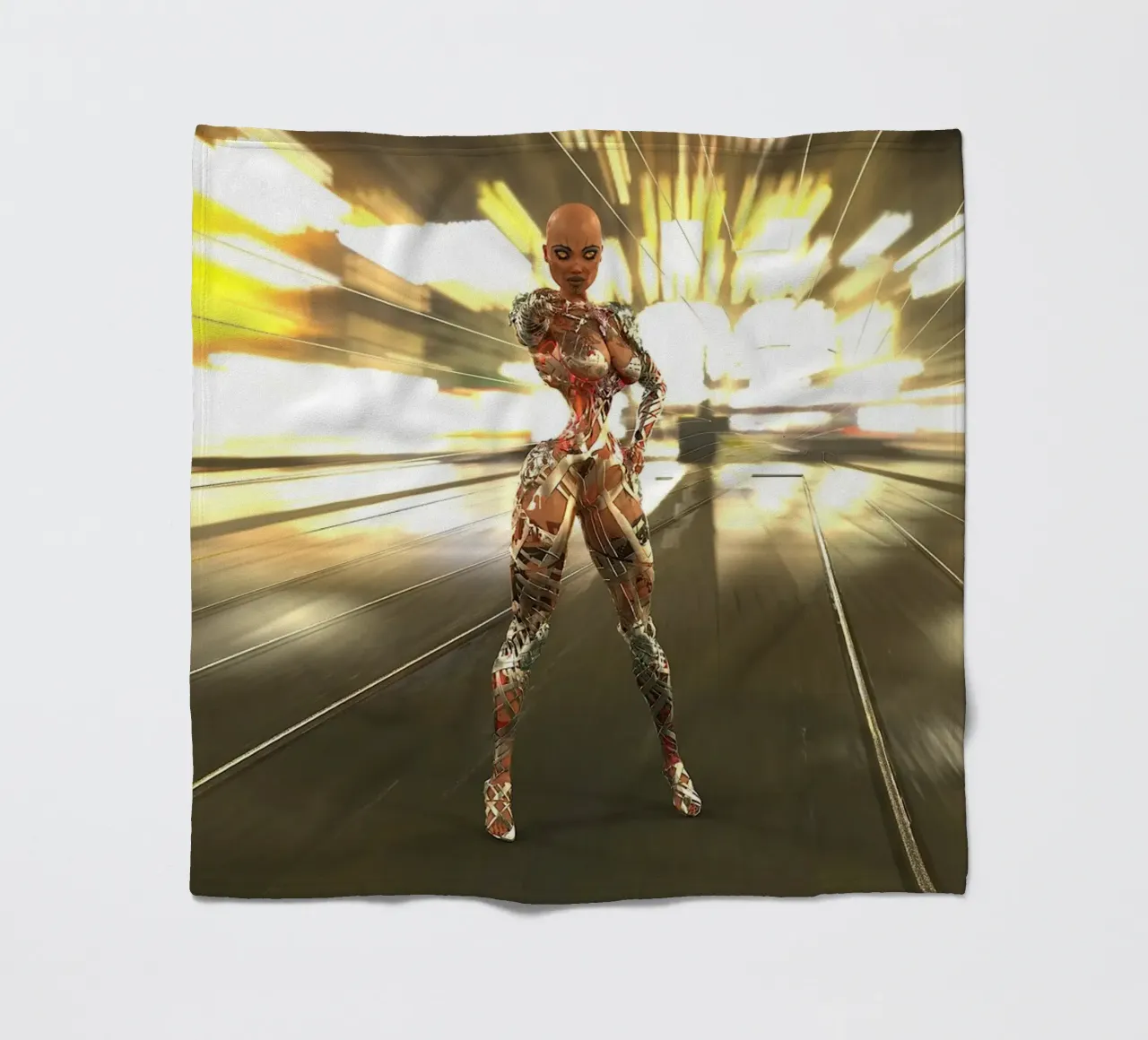 Occhi d'oro e la Porta di Ekarlate coperta in pile da the-witcher