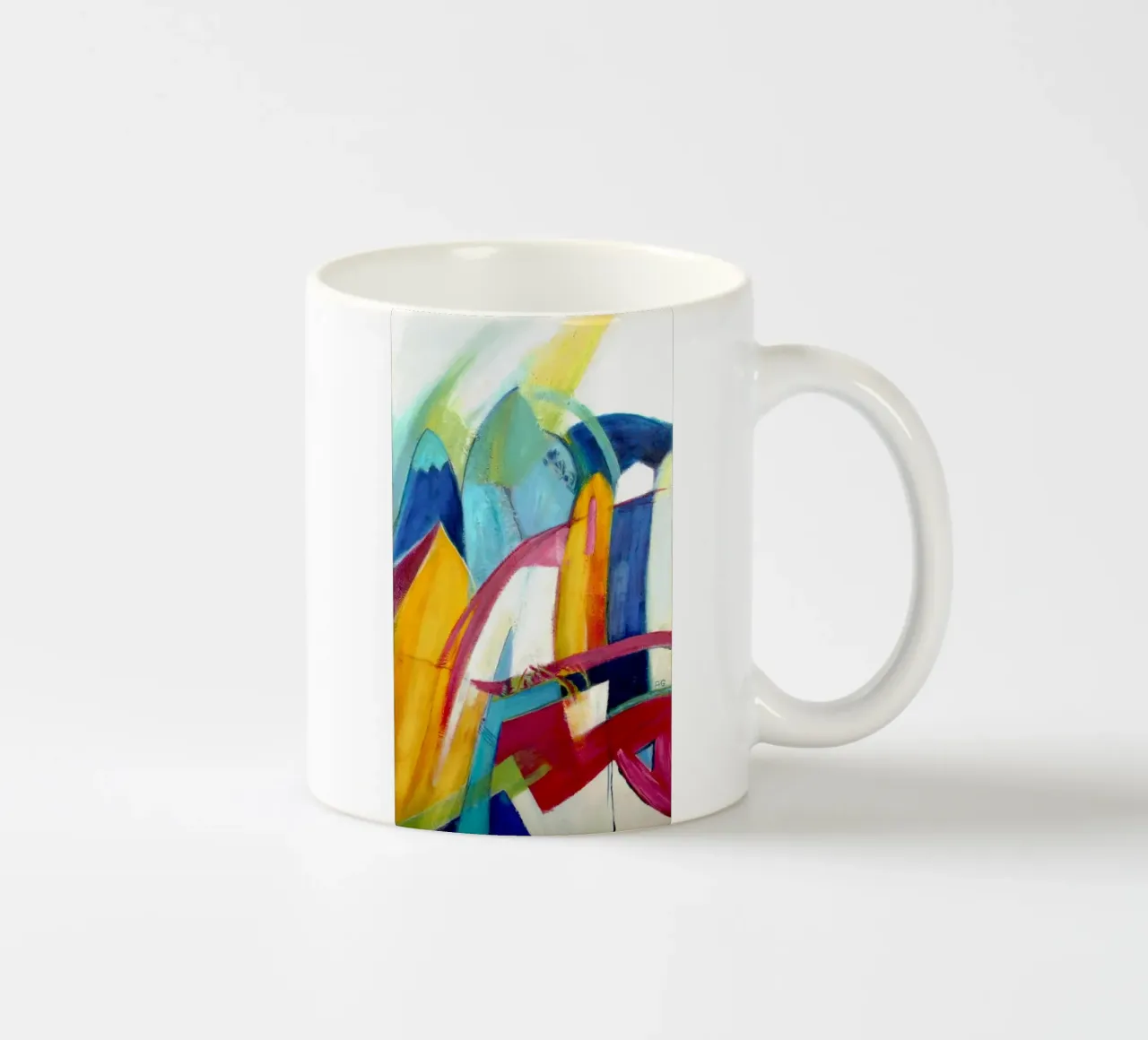 Orte 5 tazza in ceramica da Anita Gewald