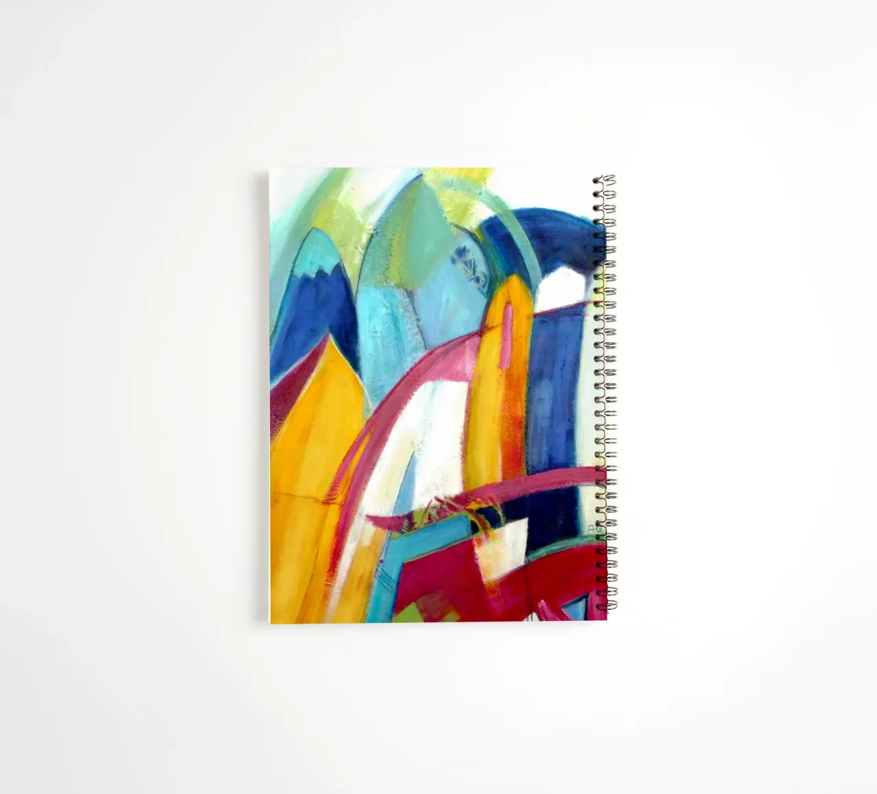 Orte 5 spiral notebook by Anita Gewald