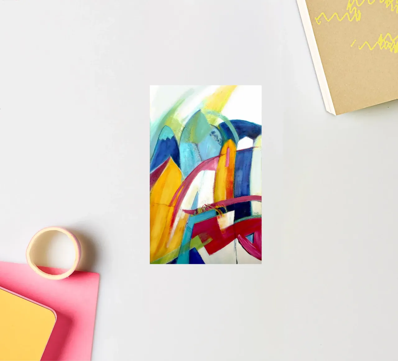 Orte 5 sticker by Anita Gewald