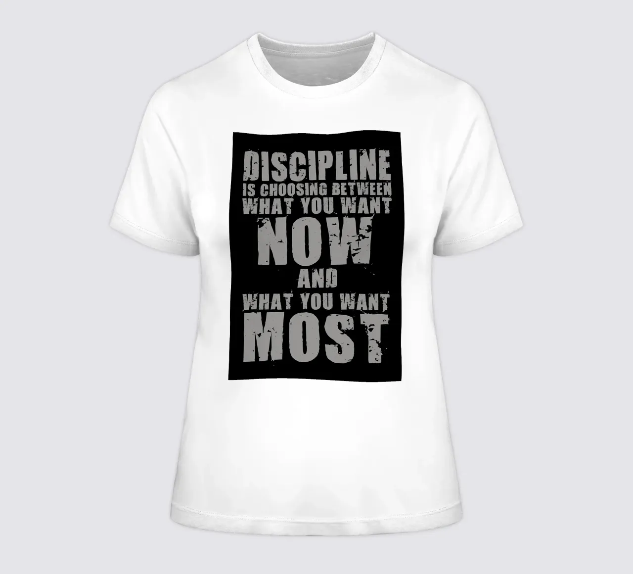 Hongerig blijven dames t-shirt getailleerd van Aara