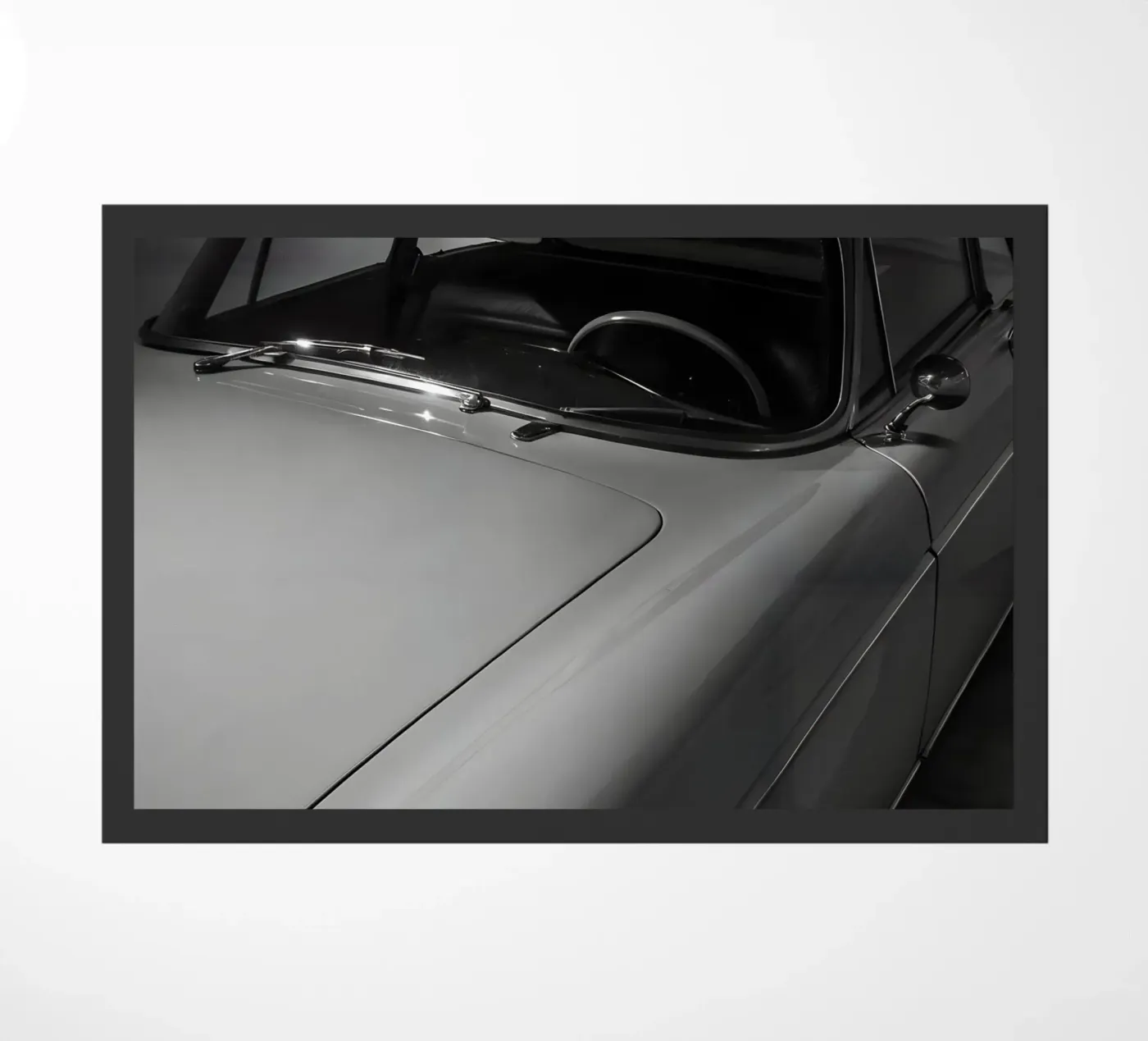 Monochrome Classic Cars Fußmatte von CAR EDITION