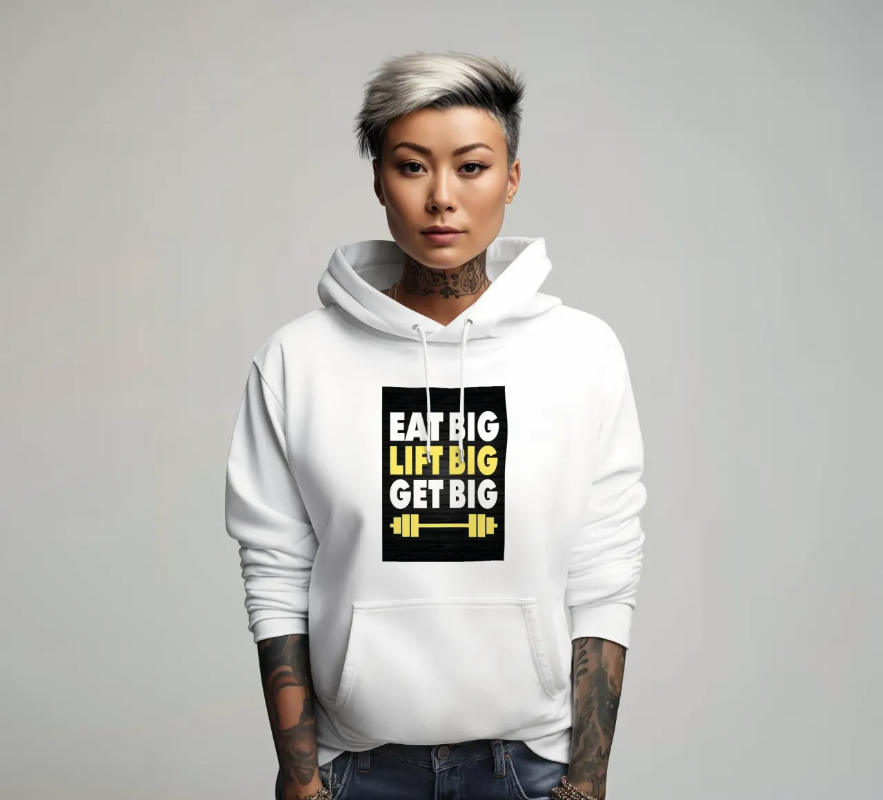 Lift Live Love Laugh hoodie by Aara