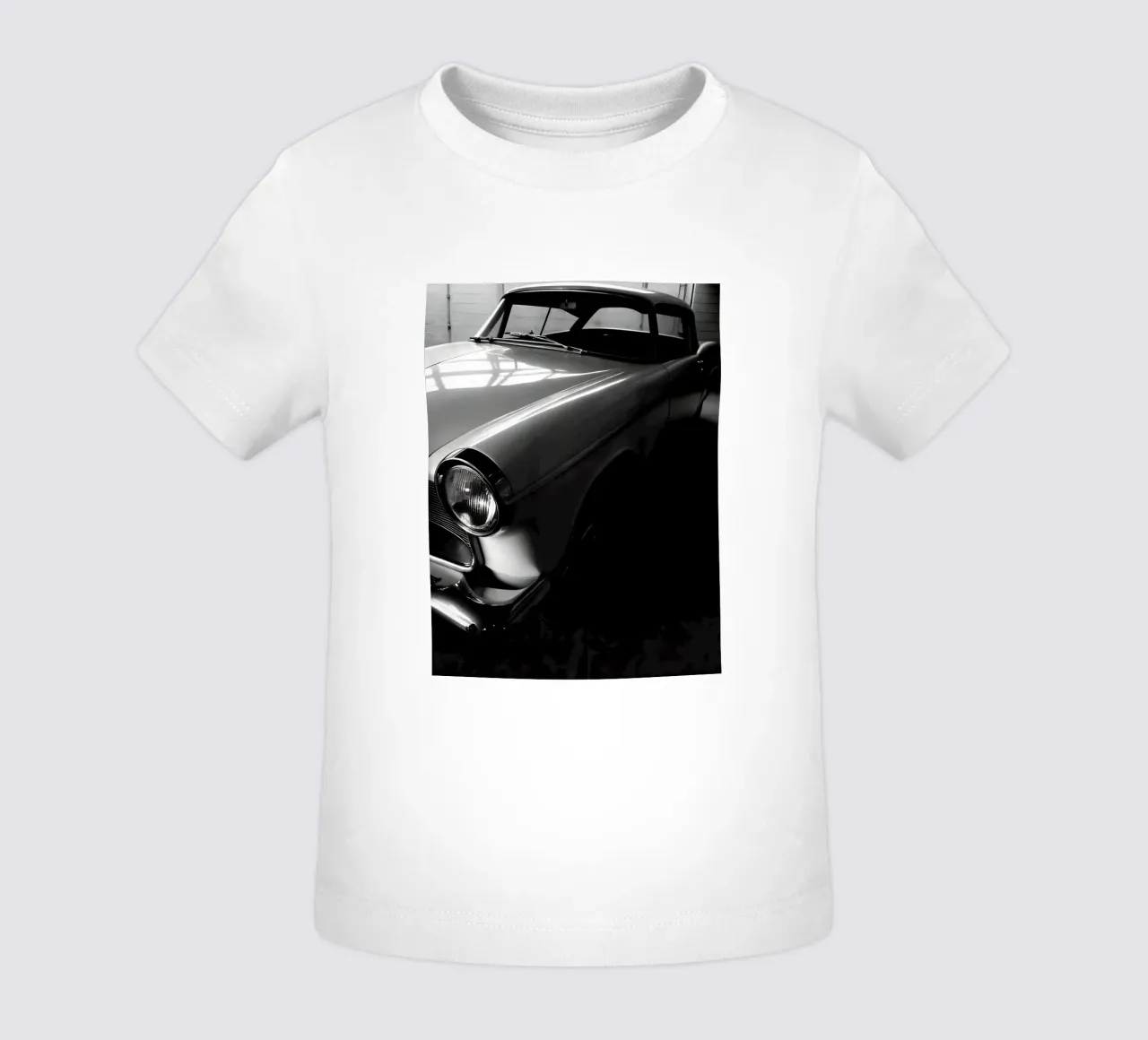 Auto d'epoca monocromatiche maglietta neonato da CAR EDITION