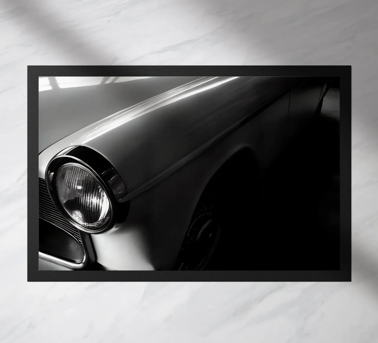 Auto d'epoca monocromatiche zerbino da CAR EDITION